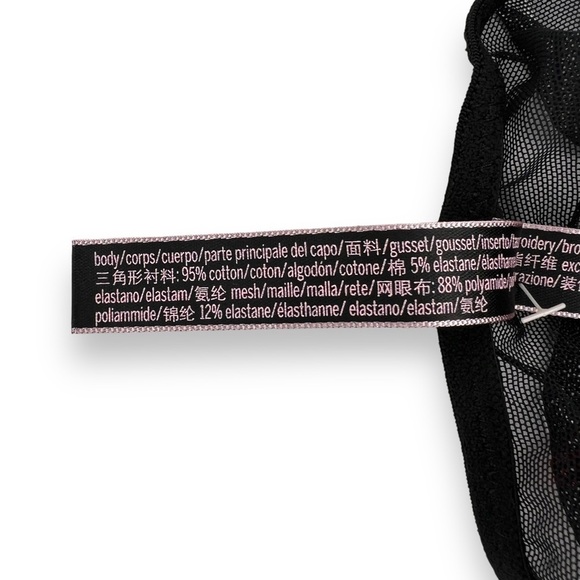 Victorias Secret Set Of Two Lace Panties Thong Cheeky Heart Print Lingerie  Med - Picture 12 of 14